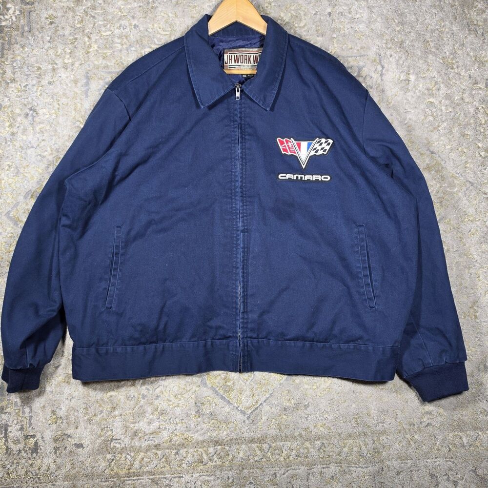 JH Design Chevrolet Camaro Jacket Workwear Mens 3xl